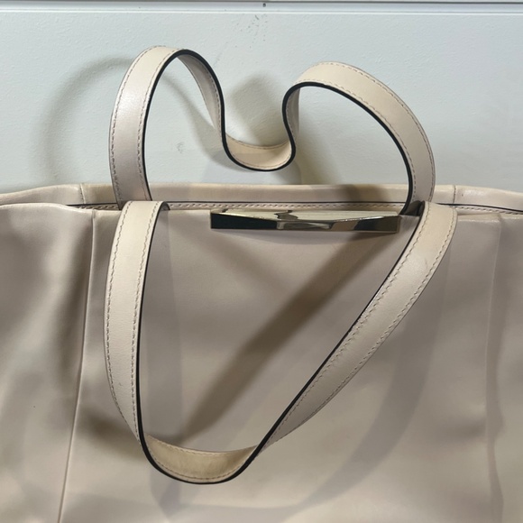 Kate Spade Camden Way Lenora Leather Double Strap Tote in Pebble, Fall Bag - Picture 3 of 16